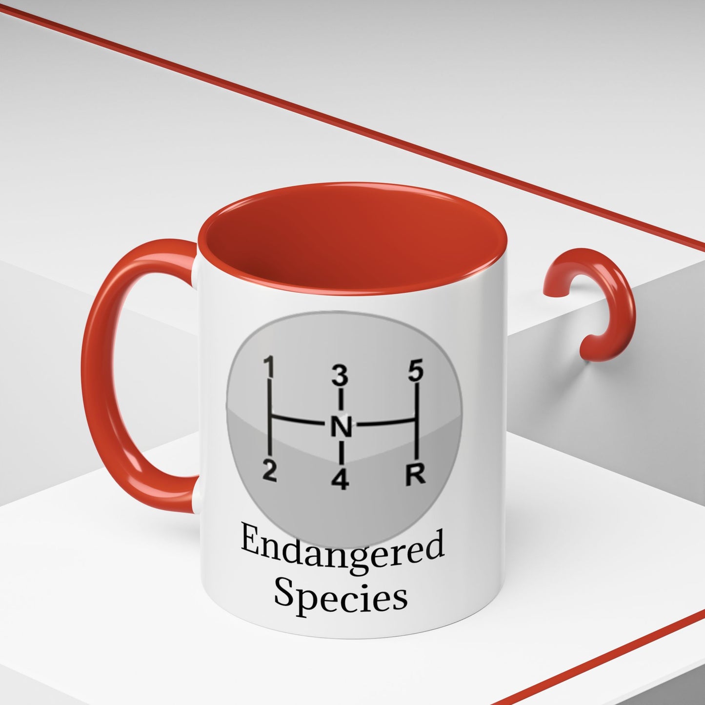 Endangered Species 2-Tone Coffee Mug