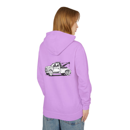 Wheel Lift Tow Truck Unisex Lightweight Hoodie