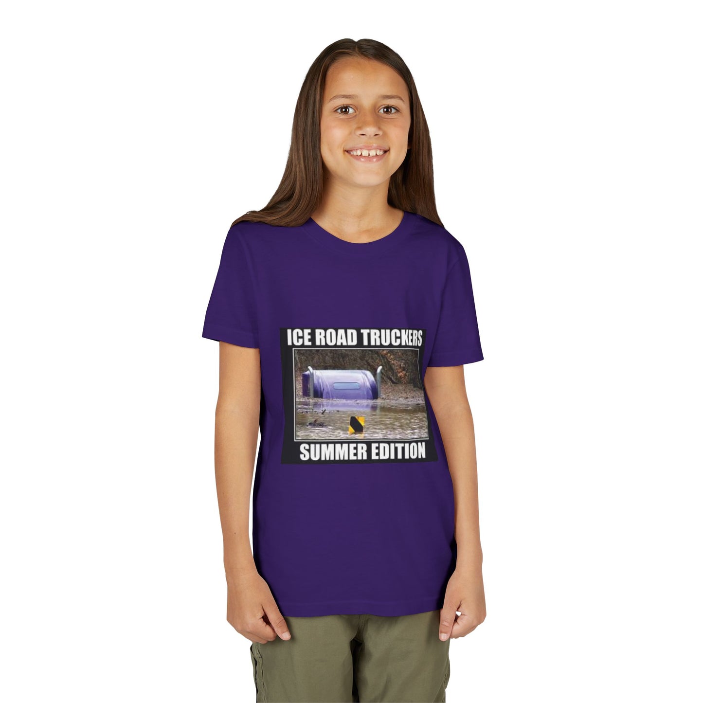 Ice Road Truckers Youth Unisex Short Sleeve Crewneck Tee