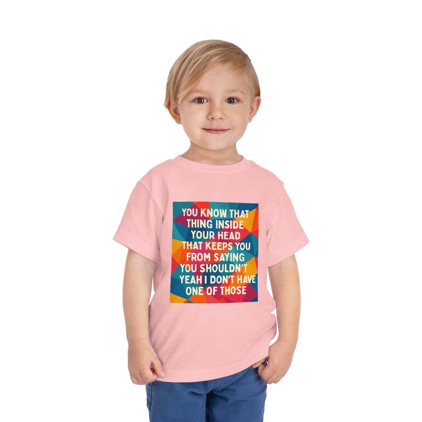 No Filter Toddler Unisex Short Sleeve Crewneck Tee
