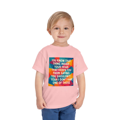No Filter Toddler Unisex Short Sleeve Crewneck Tee