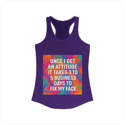 Fix My Face Women's Racerback Tank