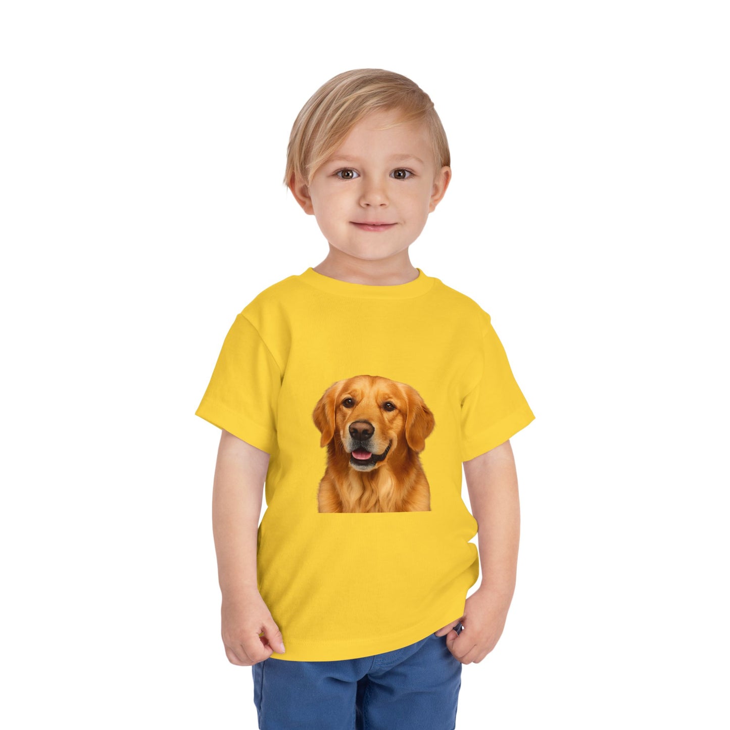 Golden Head Toddler Unisex Short Sleeve Crewneck Tee
