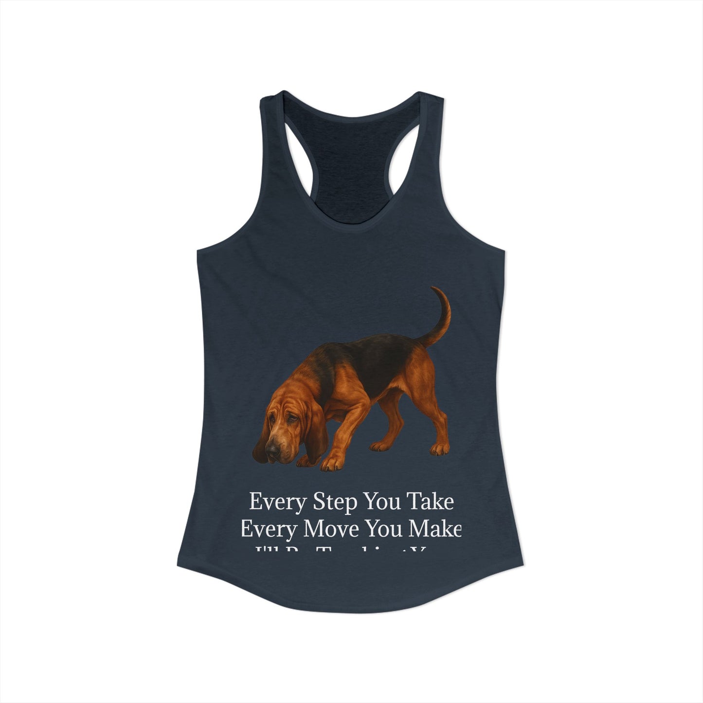Tracking You Women's Racerback Tank