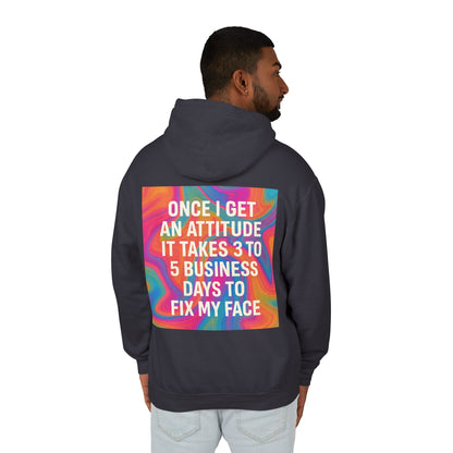 Fix My Face Unisex Lightweight Hoodie