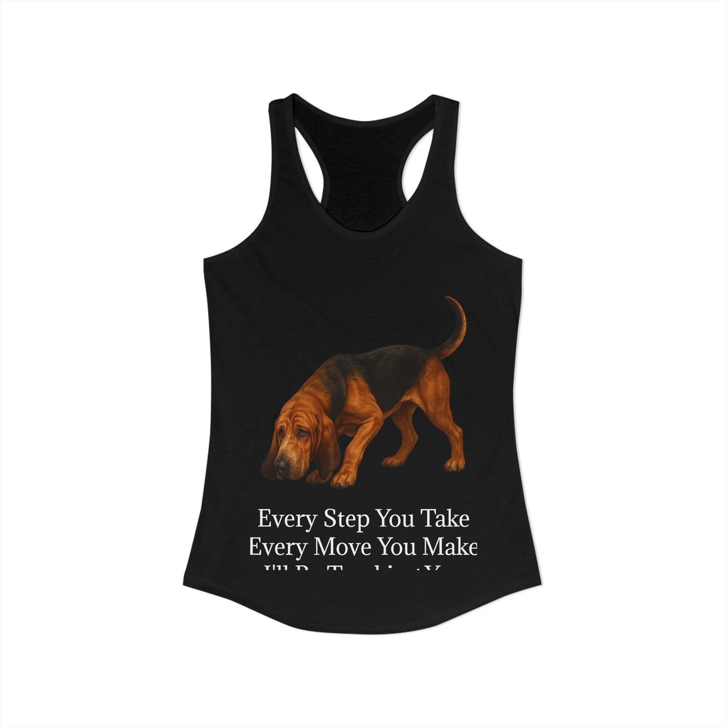 Tracking You Women's Racerback Tank