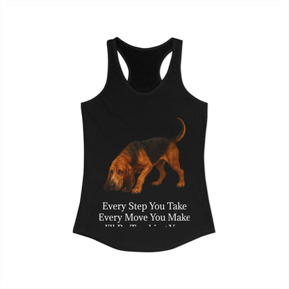 Tracking You Women's Racerback Tank