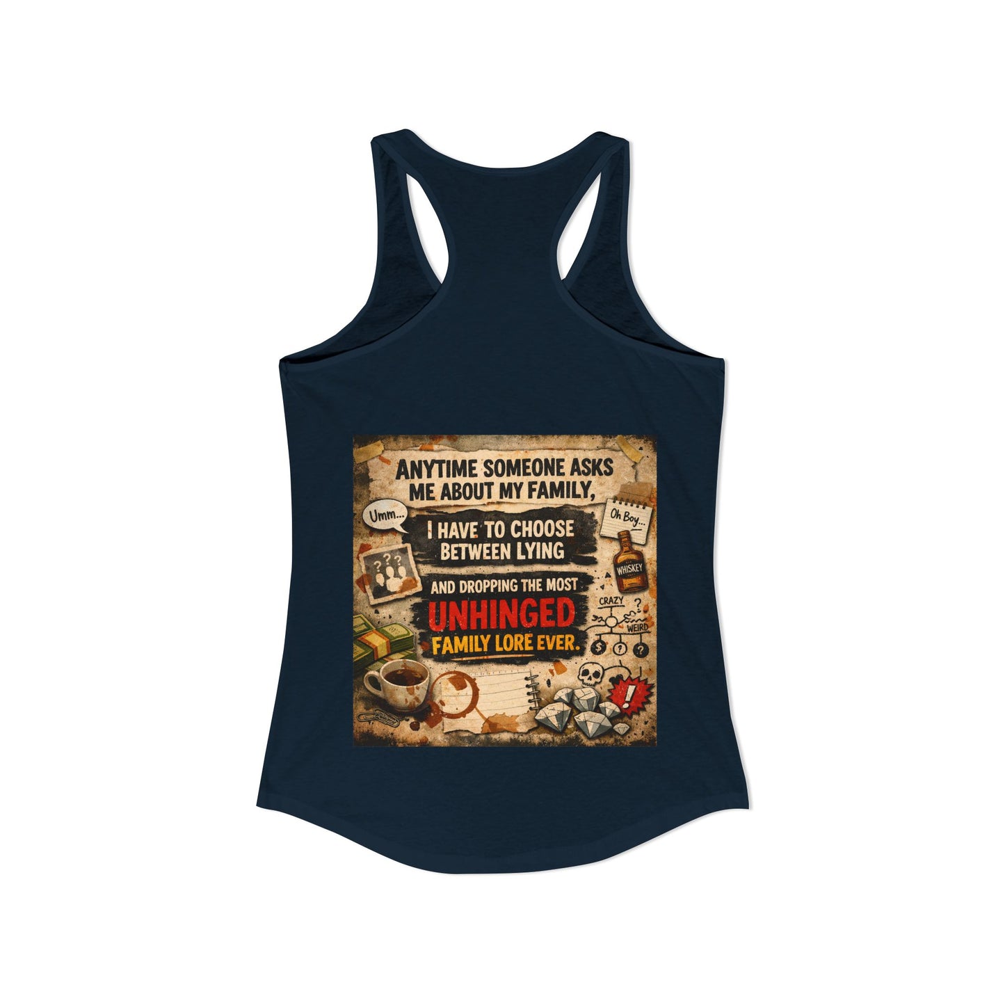 Unhinged Family Women's Racerback Tank