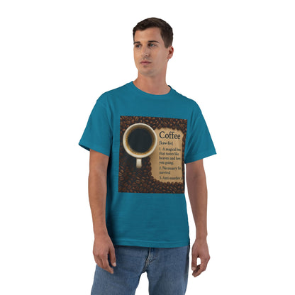 Coffee Definition Men's Short-Sleeve Crewneck Tee