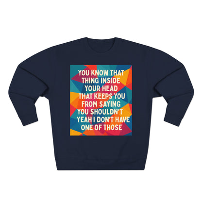 No Filter Unisex Crewneck Sweatshirt