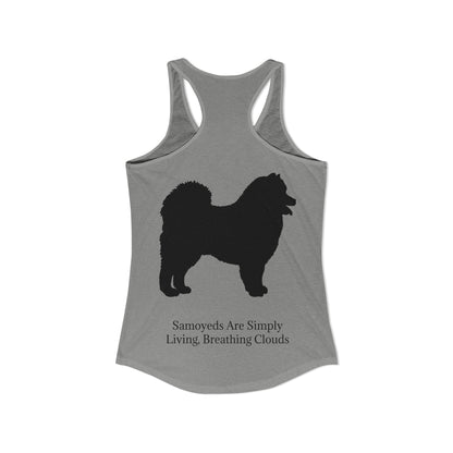 Clouds Women's Racerback Tank
