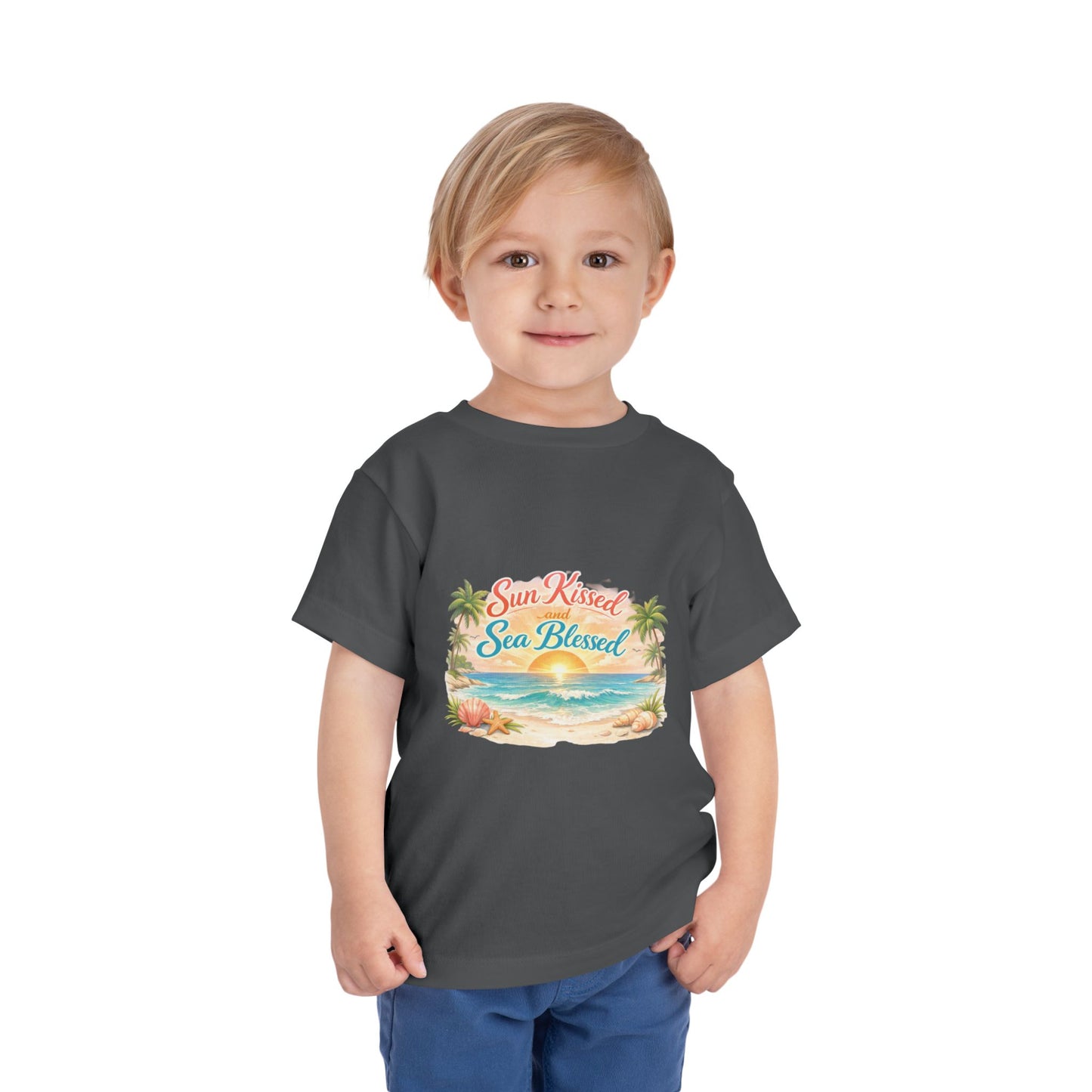 Sun Kissed Toddler Unisex Short Sleeve Crewneck Tee
