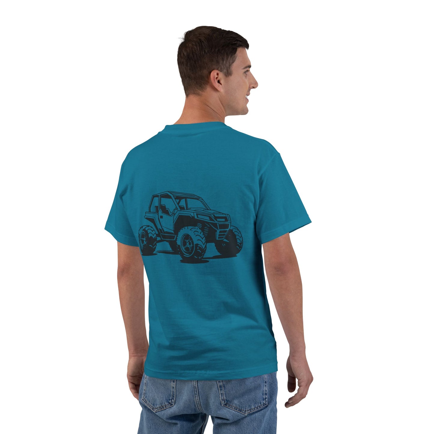 Off The Beaten Path Side By Side Men's Short-Sleeve Crewneck Tee