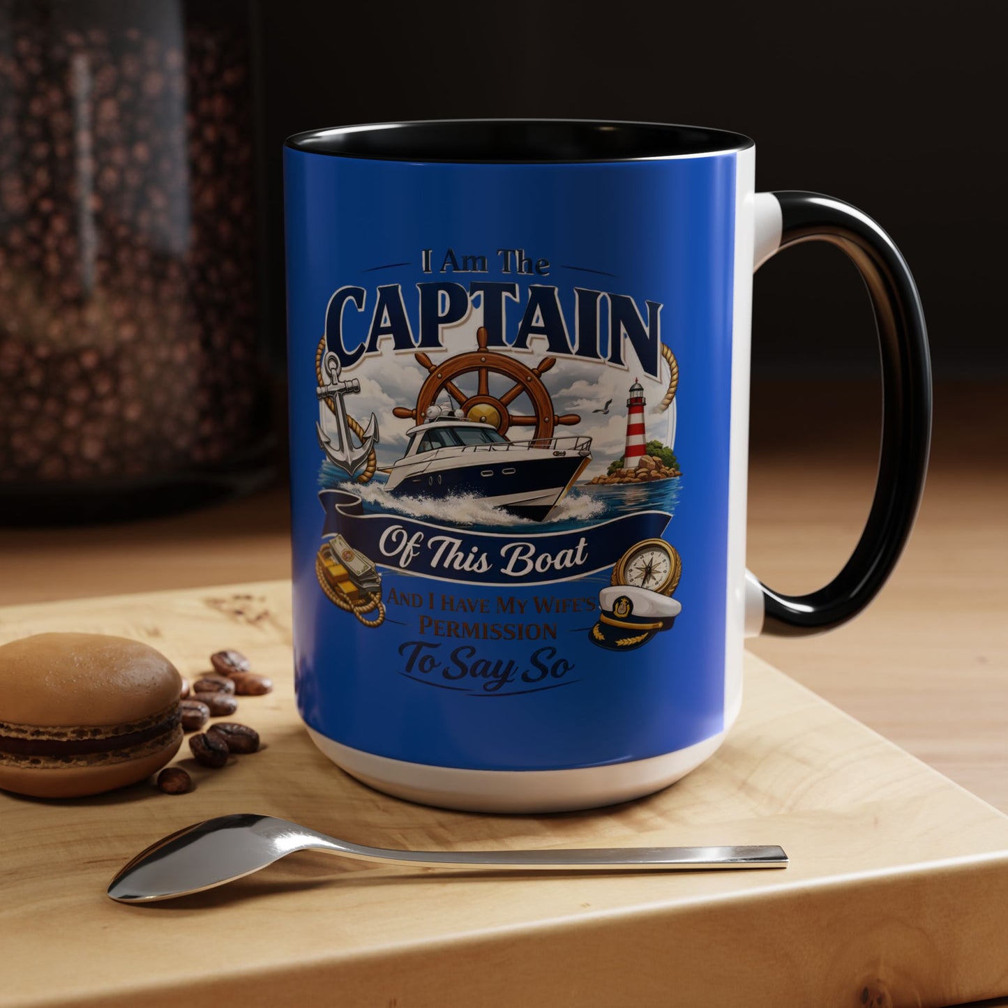 Captain 2-Tone Coffee Mug