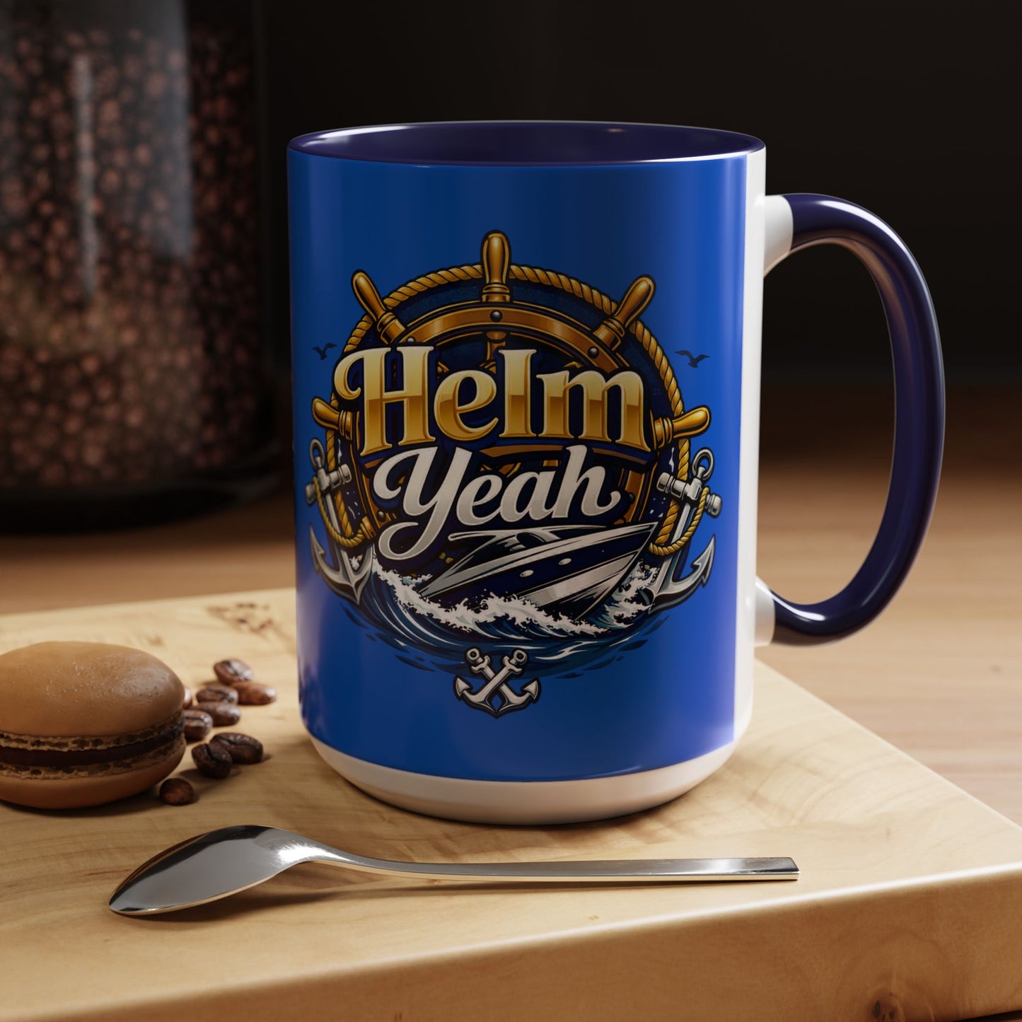 Helm Yeah 2-Tone Coffee Mug