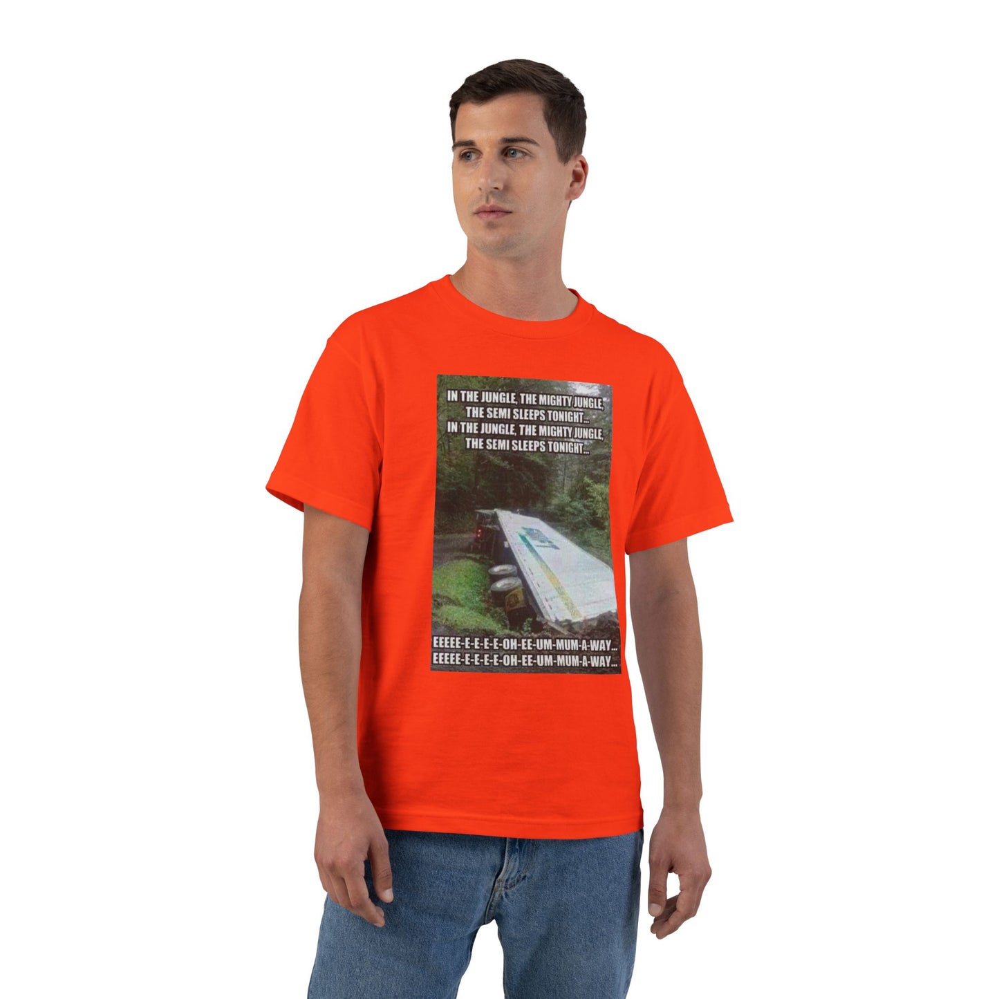 Semi Sleeps Men's Short-Sleeve Crewneck Tee