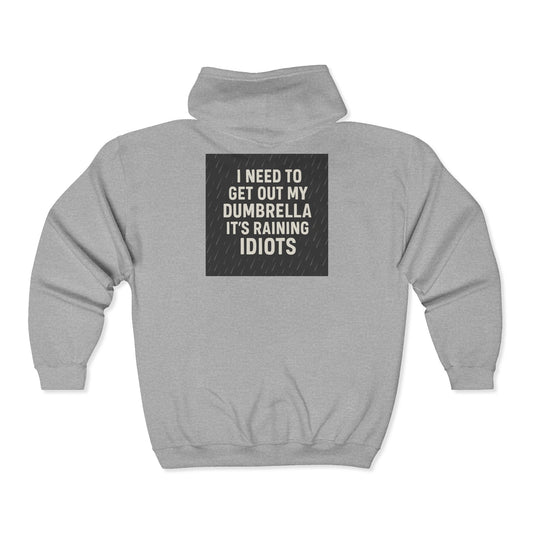 Dumbrella Unisex Full Zip Hoodie