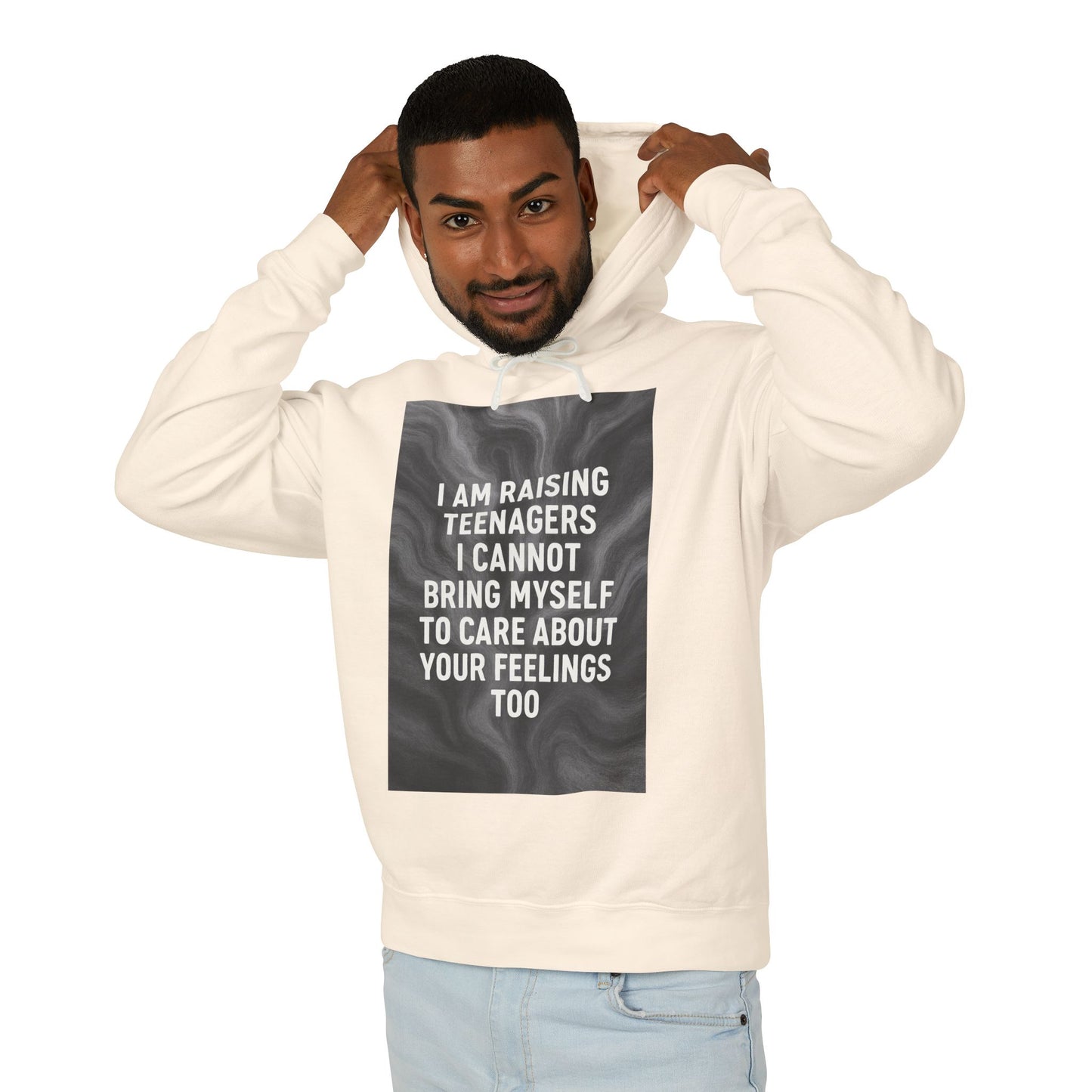 Raising Teenagers Unisex Lightweight Hoodie