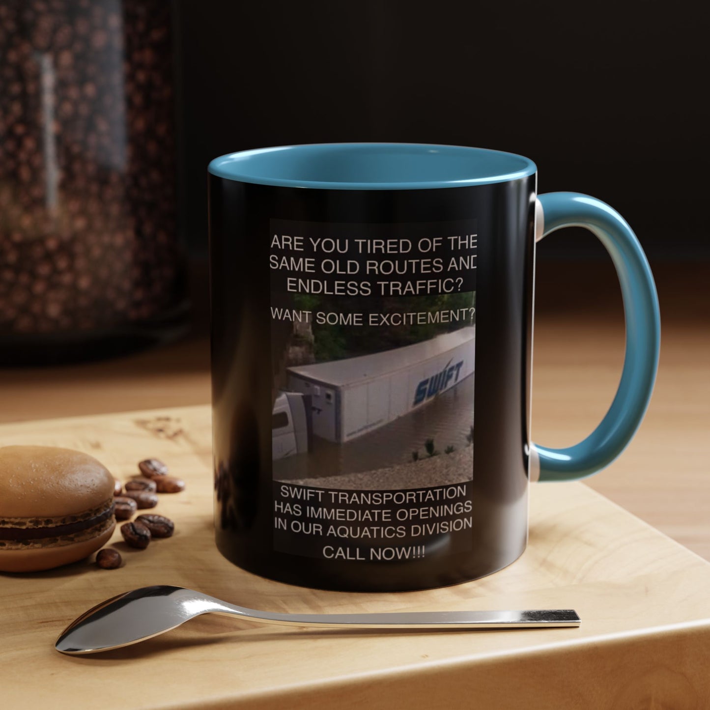 Swift Aquatics 2-Tone Coffee Mug