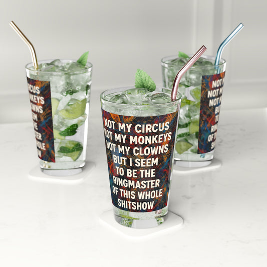 Ringmaster Drinking Glass