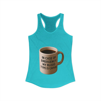 Blood Type Women's Racerback Tank