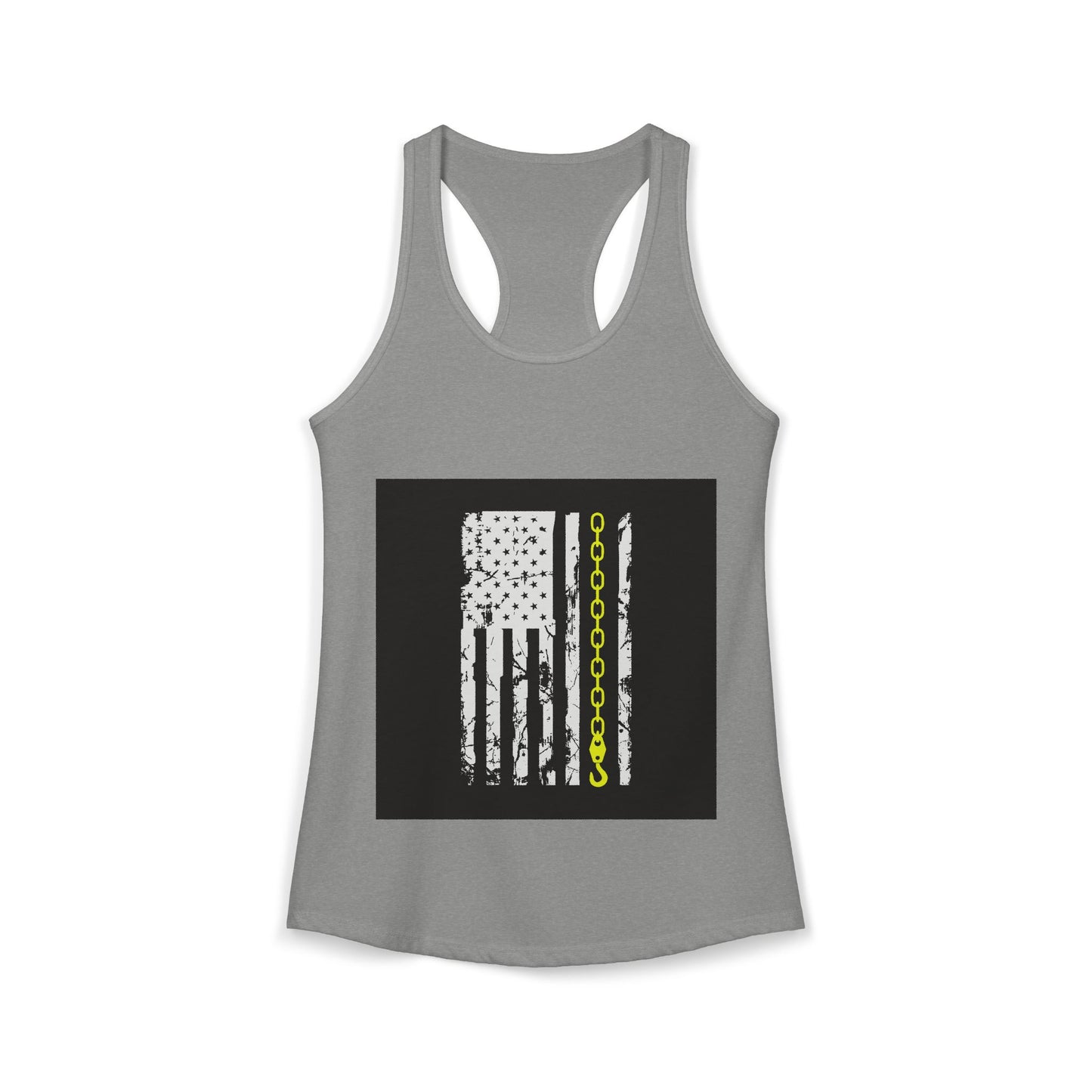 Thin Yellow Line Women's Racerback Tank