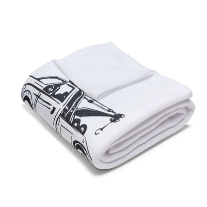 Legal H**ker Tow Truck Wheel Lift Arctic Fleece Blanket