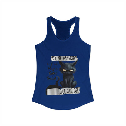 Duct, Duct, Tape Women's Racerback Tank