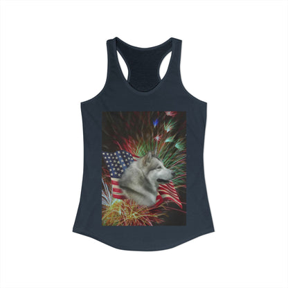 American Malamute Women's Racerback Tank