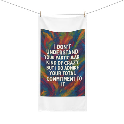 Kind Of Crazy Mink-Cotton  Beach Towel