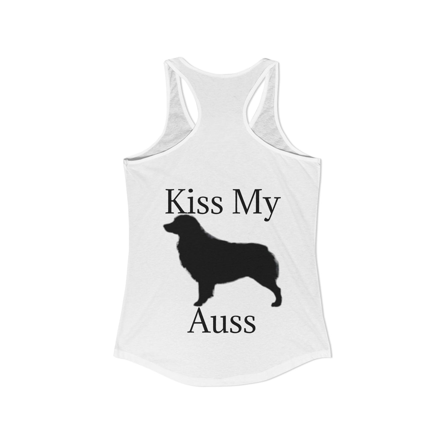 Kiss My Auss Women's Racerback Tank
