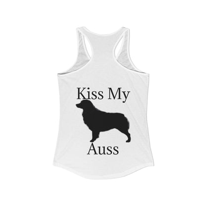 Kiss My Auss Women's Racerback Tank