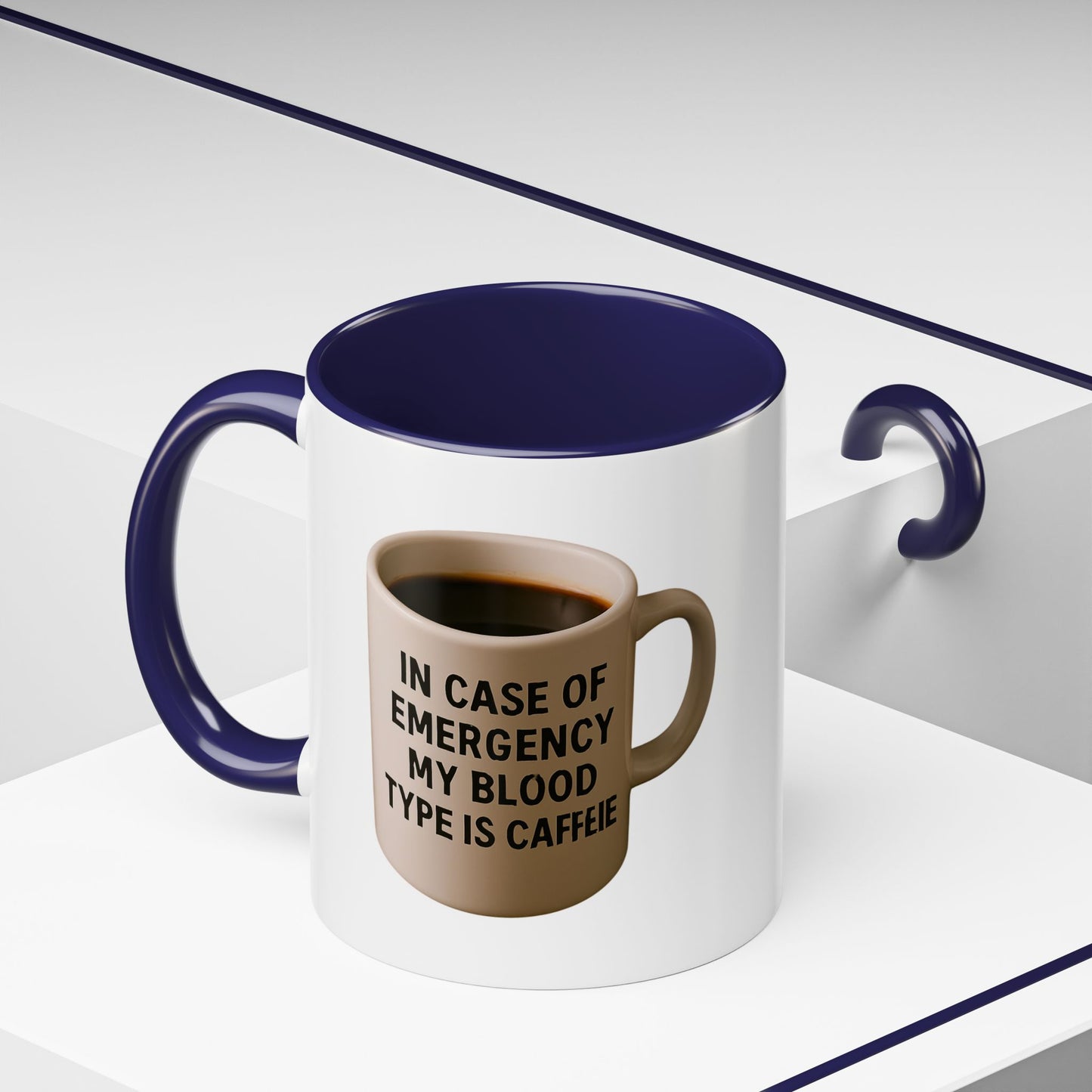 Blood Type 2-Tone Coffee Mug