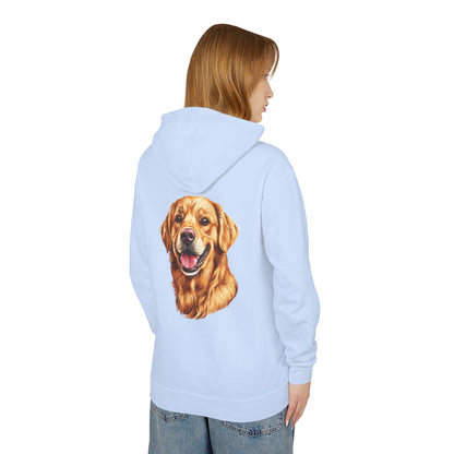 Golden Head Unisex Lightweight Hoodie