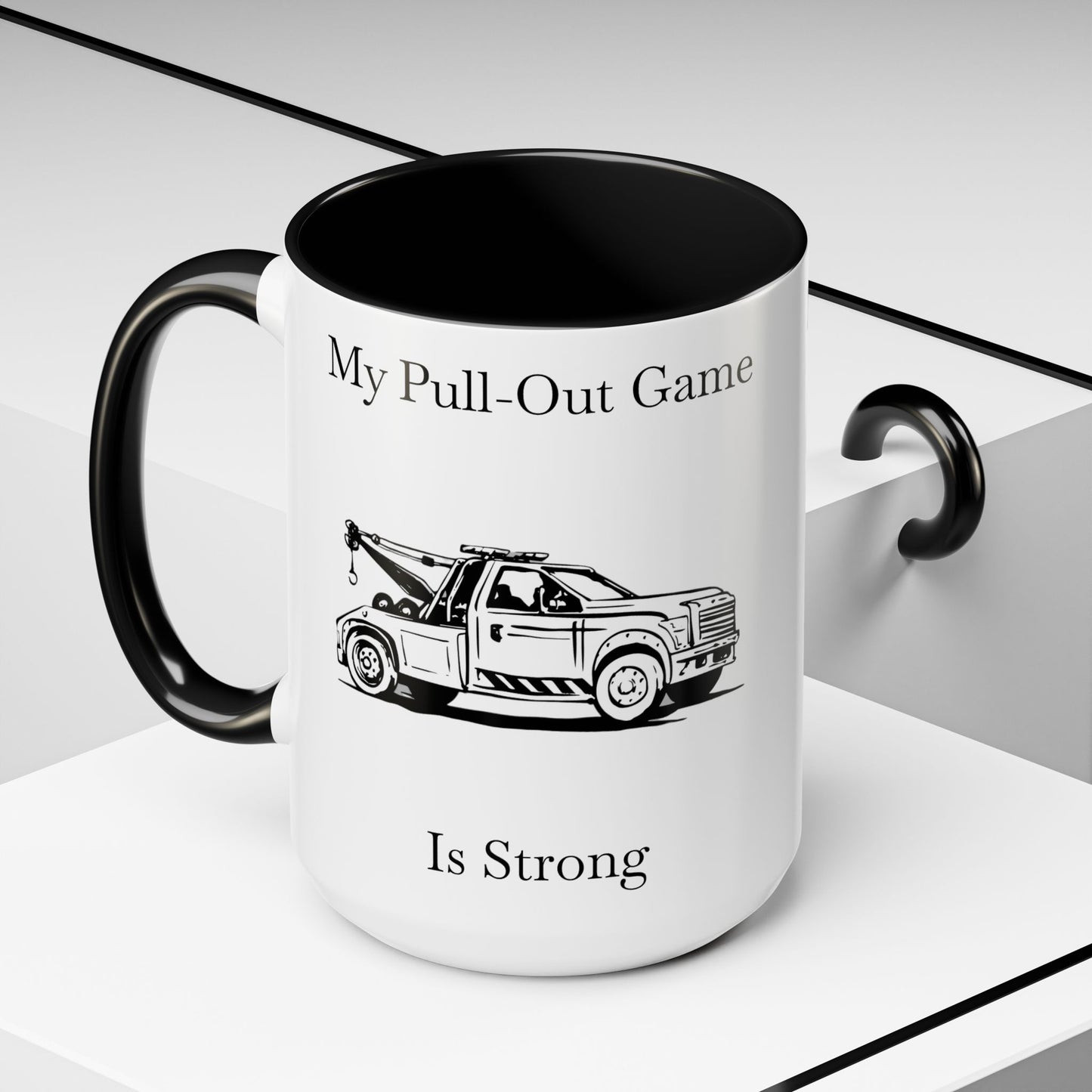 Pull Out Wheel Lift Tow Truck 2-Tone Coffee Mug