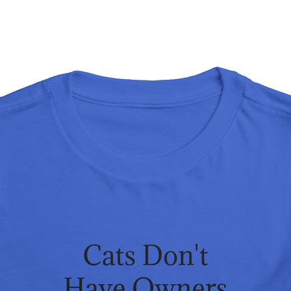 Cat Minions Toddler Unisex Short Sleeve Crewneck Tee