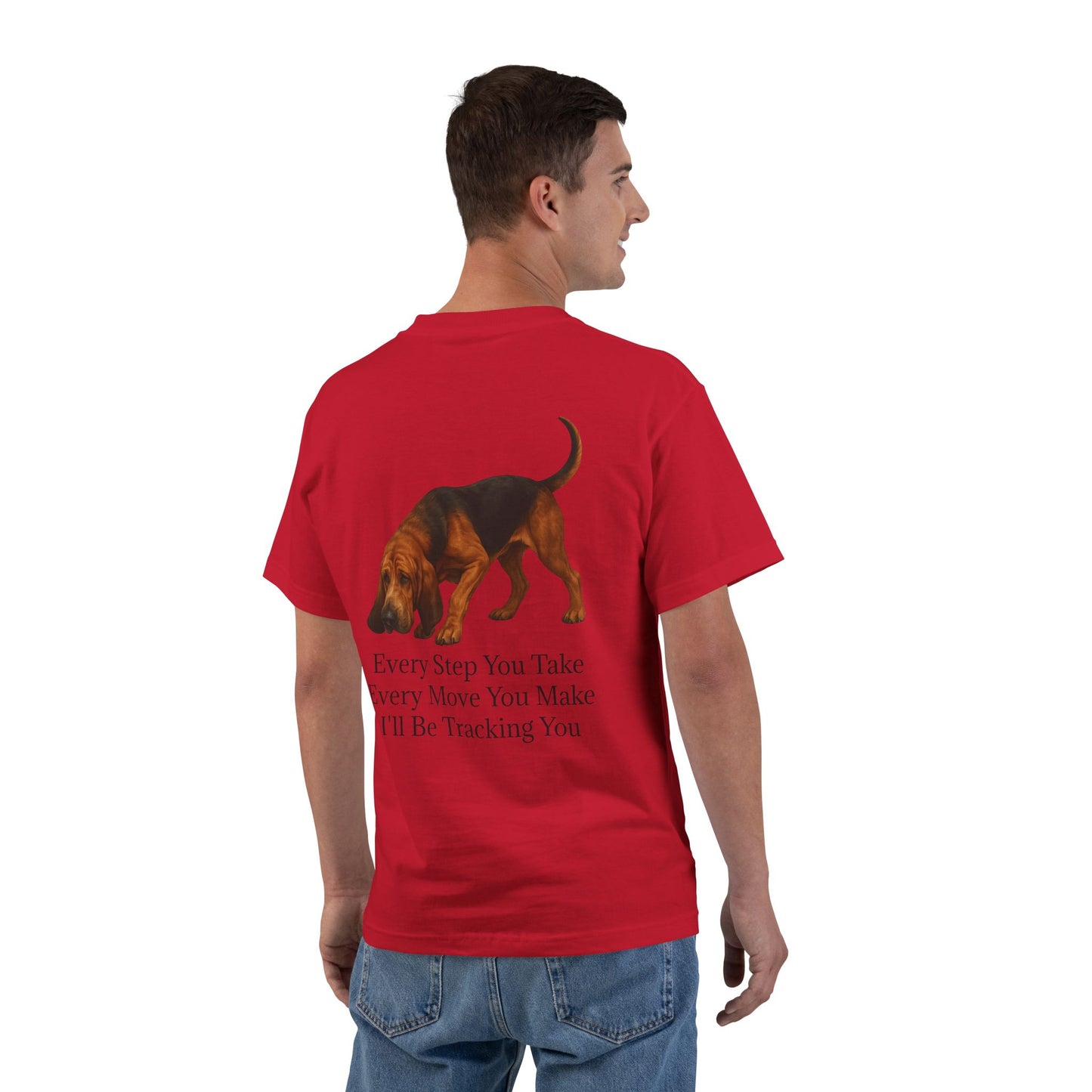 Tracking You Men's Short-Sleeve Crewneck Tee