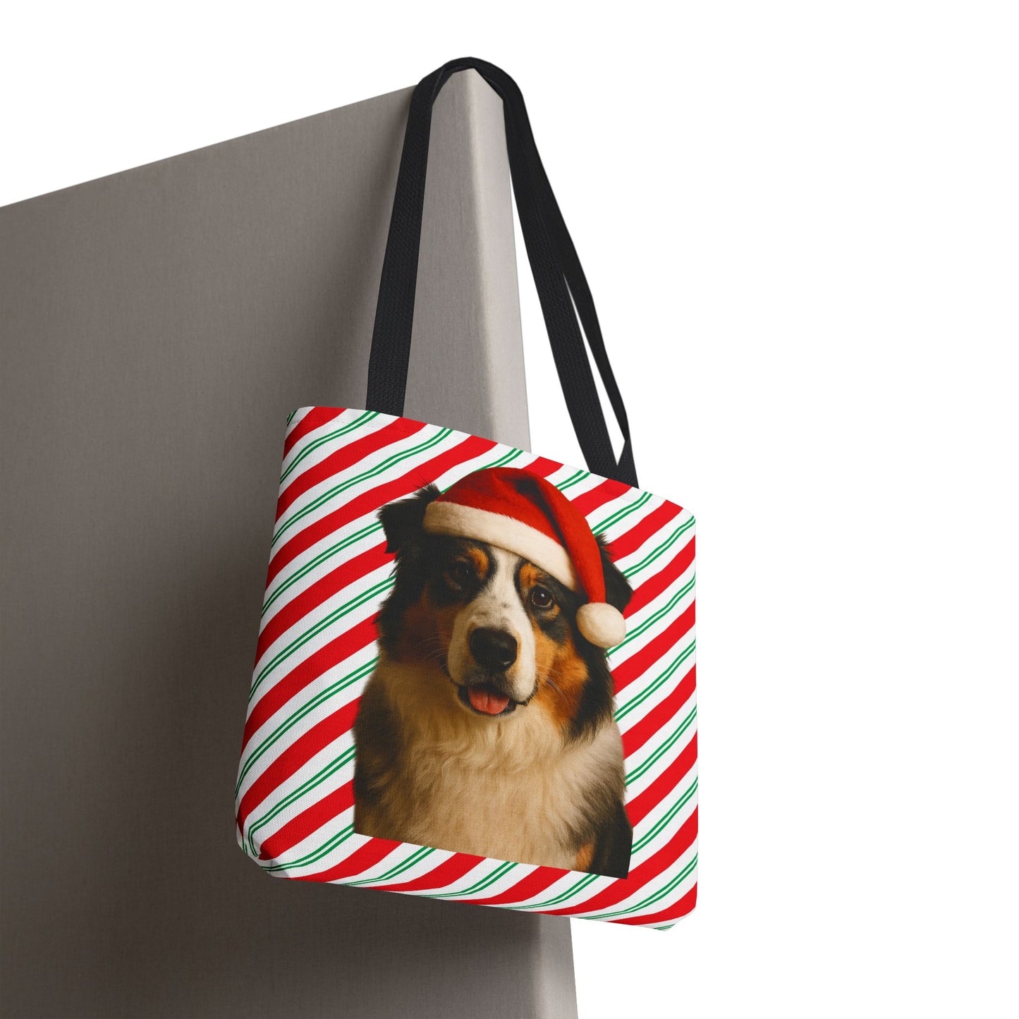 Santa Paws Aussie Tote Bag