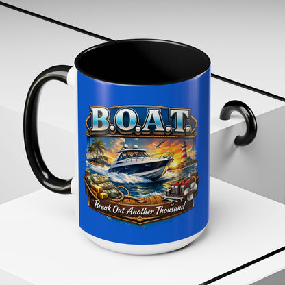 B.O.A.T. 2-Tone Coffee Mug