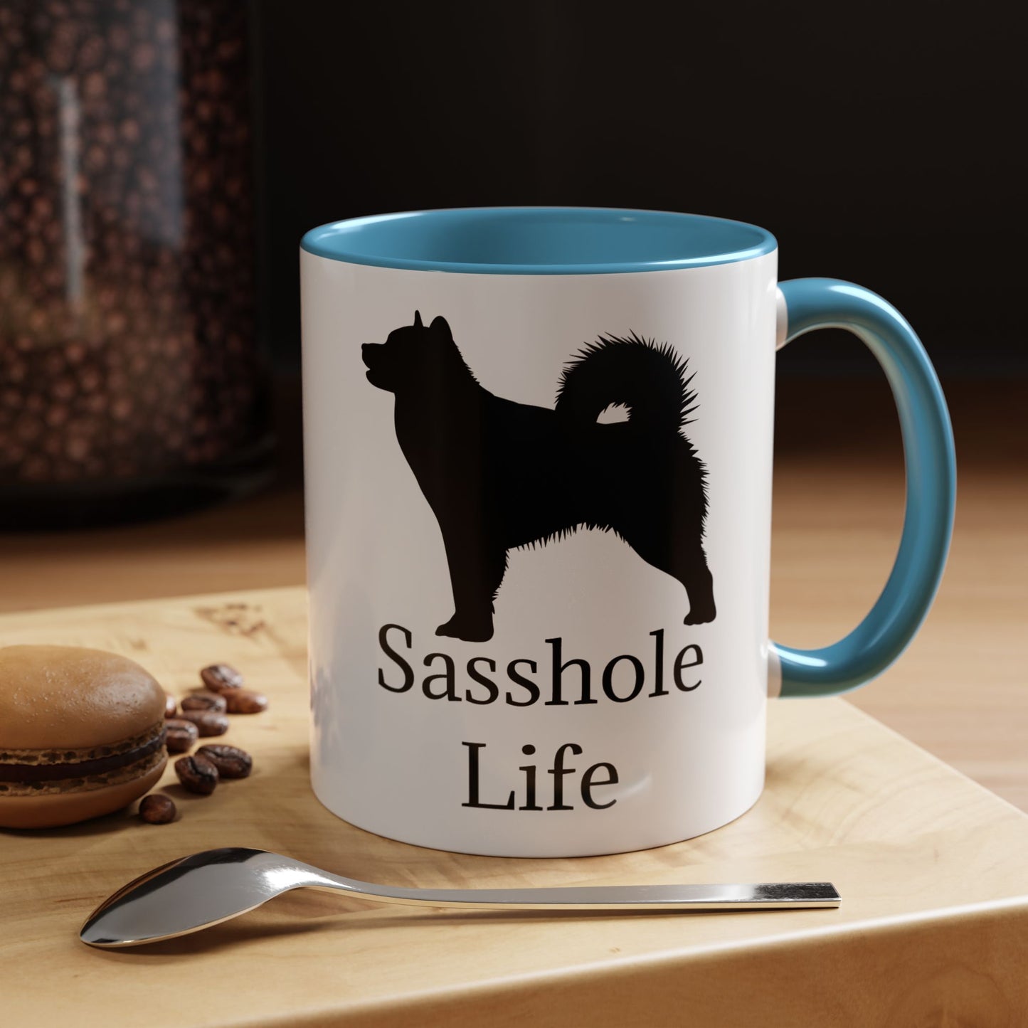 Sasshole Life 2-Tone Coffee Mug