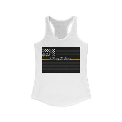 Thin Yellow Line Women's Racerback Tank