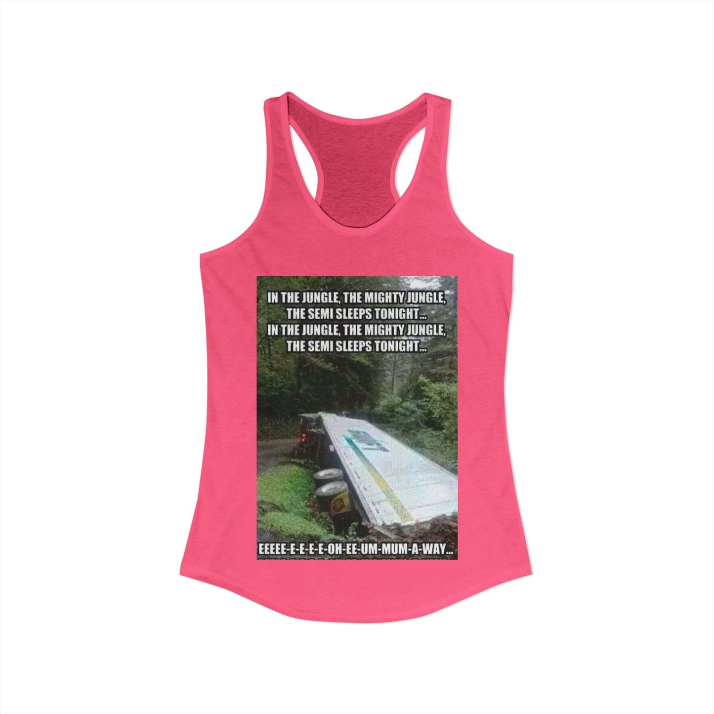 Semi Sleeps Women's Racerback Tank