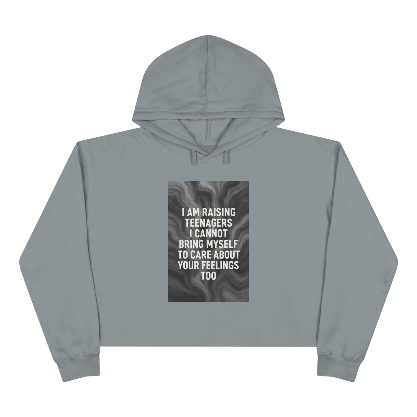 Raising Teenagers Women's Crop Hoodie
