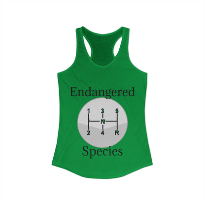 Endangered Species Women's Racerback Tank