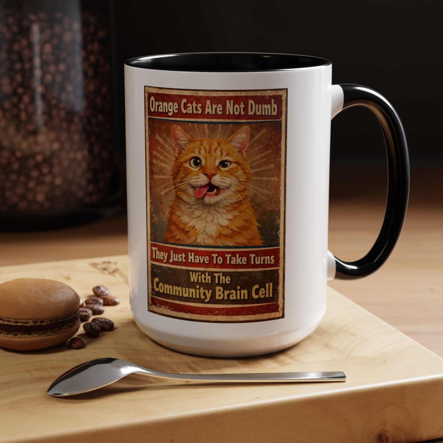 Community Brain Cell 2-Tone Coffee Mug
