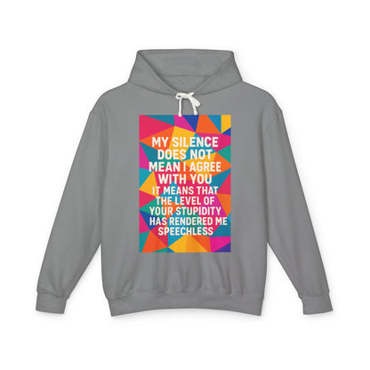 Speechless Unisex Lightweight Hoodie