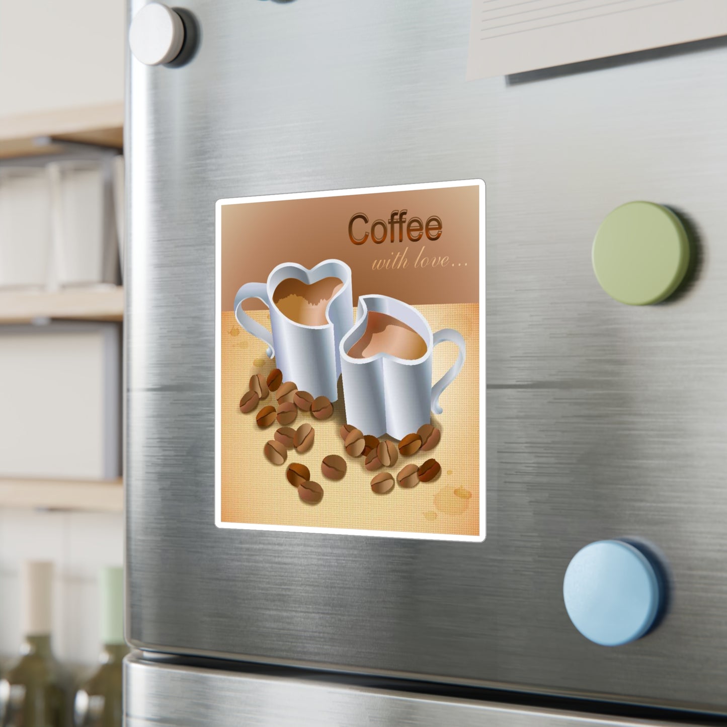 Coffee With Love Vinyl Decal