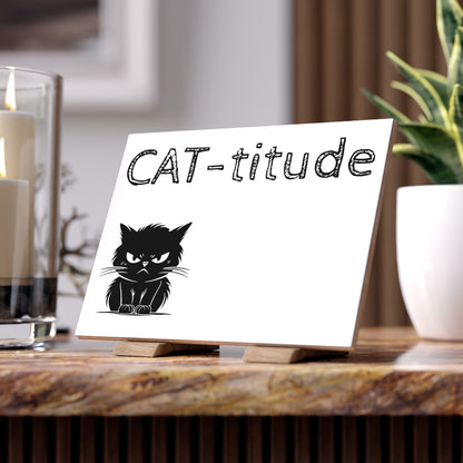 CAT-titude Ceramic Photo Tile