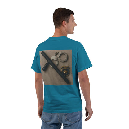 Law Enforcement Appreciation Men's Short-Sleeve Crewneck Tee