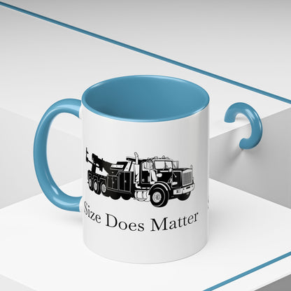 Size Does Matter 2-Tone Coffee Mug